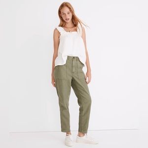 Madewell green cargo pants